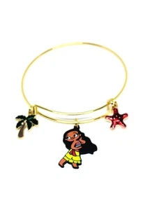 Moana Bangle Charm Bracelet - Picture 1 of 1