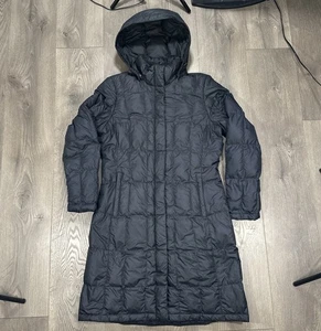 The North Face Jacket Womens Medium Metropolis 550 Down Parka Hooded Coat Puffer - Picture 1 of 8