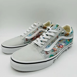 Vans Hombres Old Skool Disney 50th Walt Disney World Mapa Gris Zapatos Talla 10 Nuevos con Etiquetas - Imagen 1 de 7