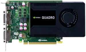 Graphic Card Nvidia Quadro K2000D 2GB GDDR5 P2095 Pcie x16 - Picture 1 of 2