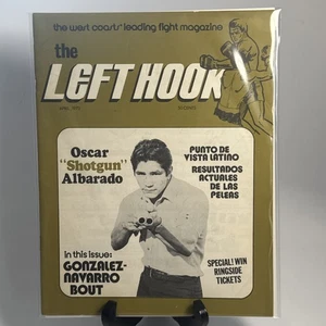 Vintage The Left Hook Boxing Magazine April 1973 VG West Coast Ringside Rare - Picture 1 of 10