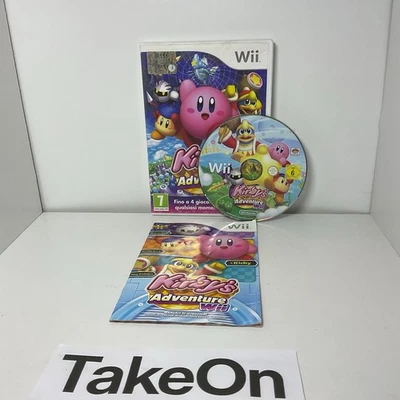 KIRBY ADVENTURE NINTENDO WII COMPLETO ITALIANO  - Immagine 1 di 4