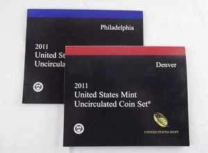 2011 P & D US Mint Set Uncirculated 28 Coins OGP Original Mint Packaging - Picture 1 of 5