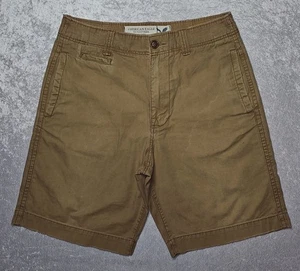 American Eagle Outfitters Chino Shorts High-Rise Pocket Bronze Men's Size 32 - Picture 1 of 5