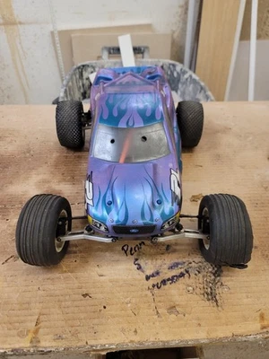 VINTAGE 1991 ASSOCIATED RC10GT BLACK TUB OPTIONS MIP RPM GPM OS MAX STEEL GEAR  - Image 1 of 4