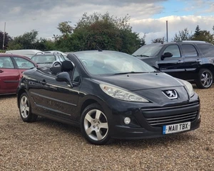 2011 PEUGEOT 207 CC 1.6 VTi 2dr HARDTOP CONVERTIBLE 4 SEATER ULEZ COMPLIANT - Picture 1 of 24