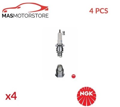 ENGINE SPARK PLUG SET PLUGS NGK 4322 4PCS P NEW OE REPLACEMENT - Image 1 of 4