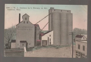 Appleton MINNESOTA 1909 FLOUR GRIST MILL W.J. Jennison Co. ELEVATOR & MILL MN B2 - Picture 1 of 2