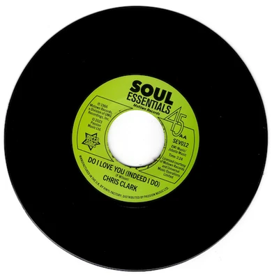 CHRIS CLARK Something's Wrong / Do I Love You - New Northern Soul 45 *Listen 7" - Image 1 of 4
