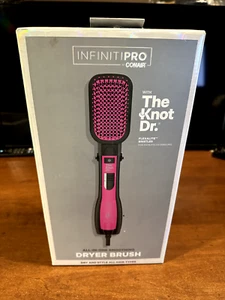 INFINITIPRO BY CONAIR The Knot Dr. All-in-One Smoothing Dryer Brush, Hair Dryer - Picture 1 of 2