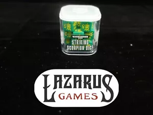 Warhammer 40k Aeldari Craftworld Eldar - Striking Scorpion Dice Lot (oop) - Picture 1 of 4