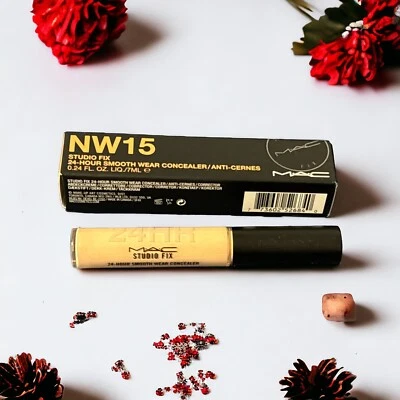 MAC STUDIO FIX 24-HOUR SMOOTH WEAR CONCEALER NW15 Natural Matte Finish - Bild 1 von 2