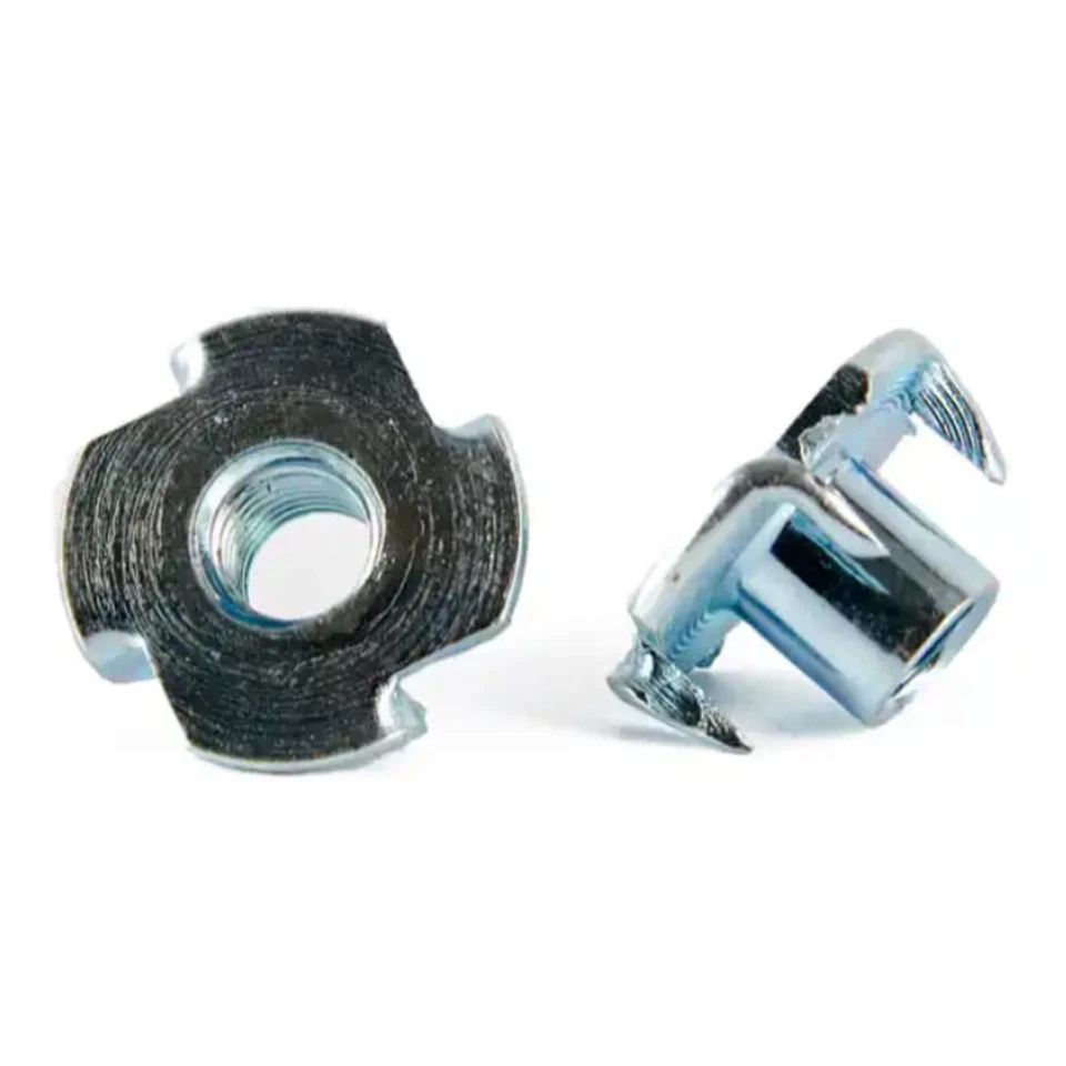 Einschlagmuttern Einschlagmutter M3 bis M12 ISO 6930g / DIN 6930 Stahl verzinkt - Bild 1 von 3