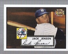 2001 Topps Archives New York Yankees Baseball Card #89 Jackie Jensen 52