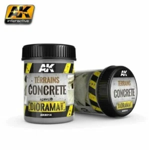 AK Interactive Terrains Concrete 250ml New - Picture 1 of 1