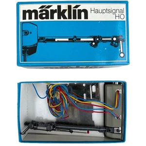 MARKLIN HO SCALE HOME SIGNAL SEMIPHORE 7040 NEW IN BOX - Picture 1 of 2