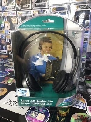Logitech Stereo USB Headset 250 [~New, Sealed in Package~] - Image 1 of 4