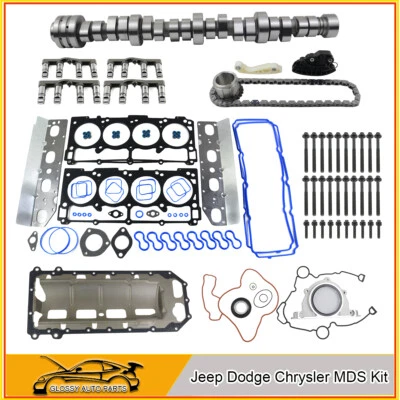 Kit de distribución de árbol de levas elevadores Hemi MDS de 5,7 L para Dodge Jeep Chry 09-15 53021726AE Foto 1 de 4