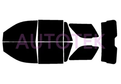 Película de ventana precortada para todos los lados cualquier pantalla de tinte para vidrio GMC Yukon 2021-2025 Foto 1 de 4