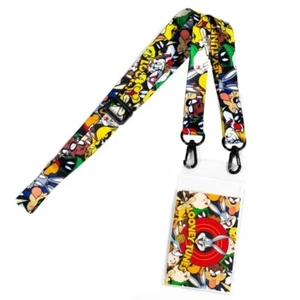 Looney Tunes Mask Lanyard Printed Holder - NWT - Picture 1 of 4