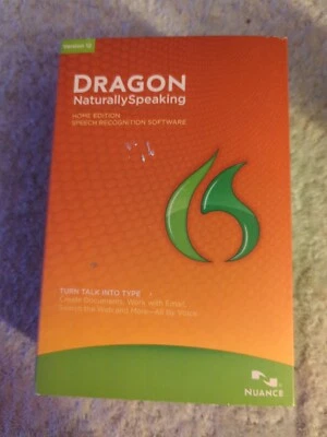 Nuance - Dragon Naturally Speaking 12 Home Edition Speech Recognition Software - Image 1 of 4