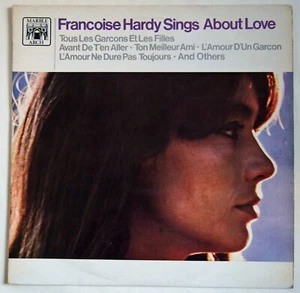 FRANCOISE HARDY SINGS ABOUT LOVE / FRENCH LANGUAGE VINYL LP / MARBLE ARCH 1968 - Picture 1 of 5