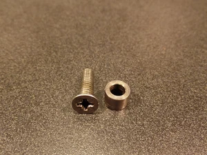 1972 72 TRIUMPH DAYTONA 500 CLUTCH ACTUATOR MOUNTING HARDWARE WITH SPACER  - Picture 1 of 4