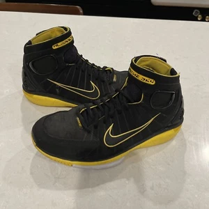 RARE Nike Air Zoom Huarache 2K4 Kobe "Black Maize" 308475-003 Size 9 - Picture 1 of 12