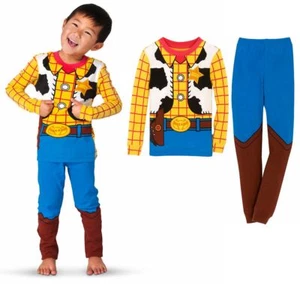 Disney Toy Story Woody 6 Sm Child 2 piece Costume Sleepwear Pajamas New - Picture 1 of 4