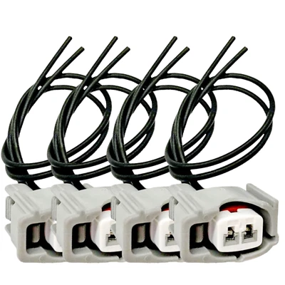 4 x Conector eléctrico de inyector de combustible para Scion iQ tC xA XB xB xD Foto 1 de 4