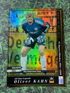 Panini WCCF 2011-12 Oliver Kahn Bayern Munchen Refractor card Legends Germany - Picture 1 of 2