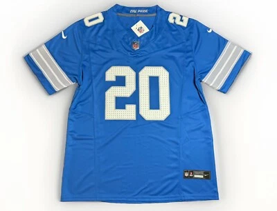 XL Барри Сандерс #20 Vapor предохранитель Джерси синий Detroit Lions новый с Ярлыками - Изображение 1 из 4