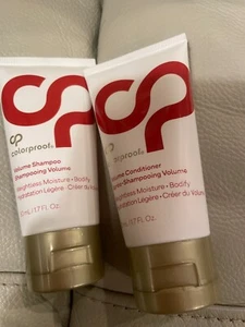 Colorproof Volume Shampoo & Conditioner 1.7 fl oz Travel Duo - Picture 1 of 3