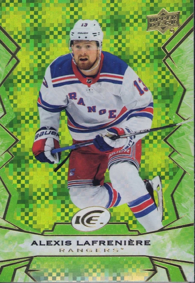 2022-23 Upper Deck Ice - #92 Alexis Lafreniere - Image 1 of 1