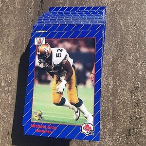 1991 ALL WORLD  🇨🇦 CFL FOOTBALL🏈 NM SINGLES-U PICK-ENGLISH FLUTIE-FREE SHIP