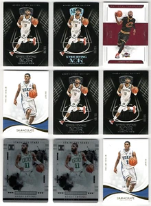 2016-2019 National Treasures Noir Immaculate Kyrie Irving #'d 9 Card SSP Lot /25 - Picture 1 of 2
