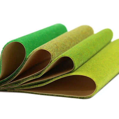 12 Stück 17 * 17 cm Modell Gras Matte Grasmatten Modellbau für Landschaftsbau - Bild 1 von 4