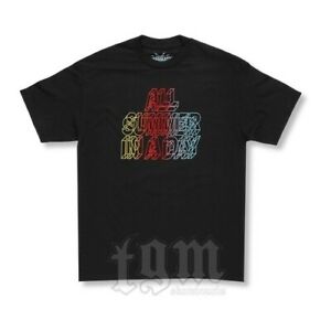 King Stampede Skateboard T-shirt All Summer Black SZ S