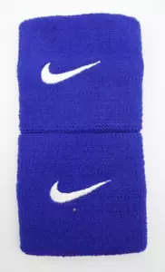 Nike Premier Wristbands Singlewide Adult Unisex Deep Royal/White - Picture 1 of 2