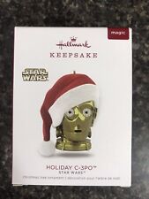 2018 Hallmark Keepsake Star Wars Holiday C-3P0 Light & Sound Xmas Ornament NIB