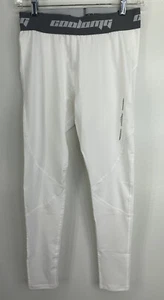 COOLOMG Boys Sz M Compression Pants Basketball Tights Running Football Baseball - Picture 1 of 7