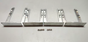 APPLE MAC PRO A1186 2006-2008 SET OF 4 HDD TRAYS SLEDS RAILS W/ 7 SCREWS USED - Picture 1 of 5