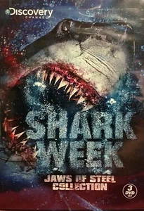 Shark Week: Jaws of Steel Collection (DVD, 2010) Discovery Channel, New, 3 Discs - Picture 1 of 2