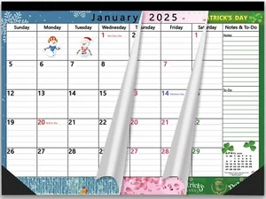 Magnetic Calendar 2025-2026 for Fridge 17x12 Inches Large Schedule Planner Re... - Picture 1 of 9