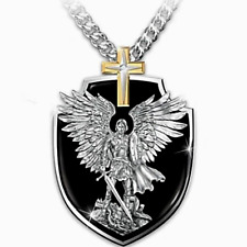 SAINT-MICHEL - Medaille pendantif militaire avec chaînette (Légion & Armées)