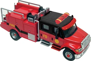 11920 Walthers SceneMaster International 7600 2 Axle Crew-Cab Brush Fire Truck - Picture 1 of 1
