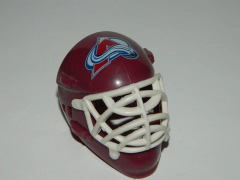 Colorado Avalanche Mini NHL Hockey Goalie Helmet Franklin Cover