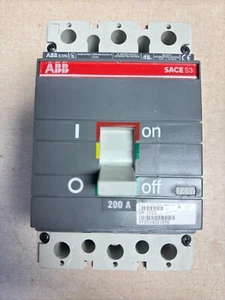 ABB SACE S3 200A 3 Pole Breaker OM-2502 - Picture 1 of 6