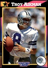 1992 Kenner Starting Lineup Cards #NNO Troy Aikman