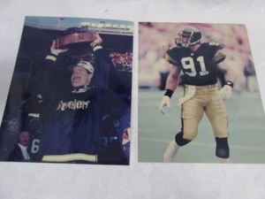 KEVIN GREENE & COACH of the PITTSBURGH STEELERS, 8 X 10 Glossy Photos - Picture 1 of 3